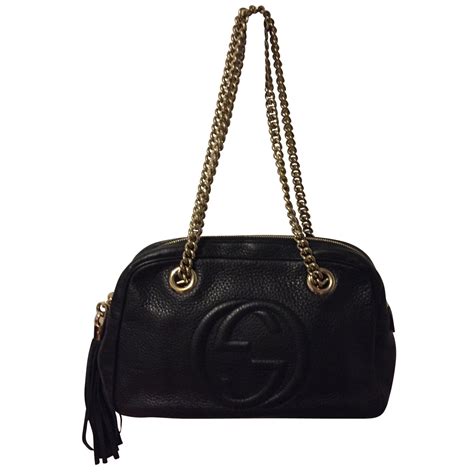 sac gucci soho noir|sacs gucci femme.